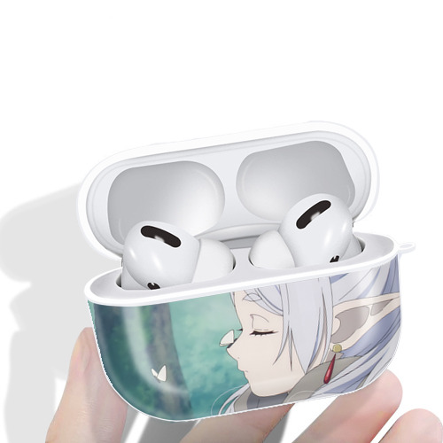 葬送のフリーレン Frieren 【AirPods Pro用】ハードシェル保護ケース 耐衝撃・防指紋・カラビナ付き商品仕様