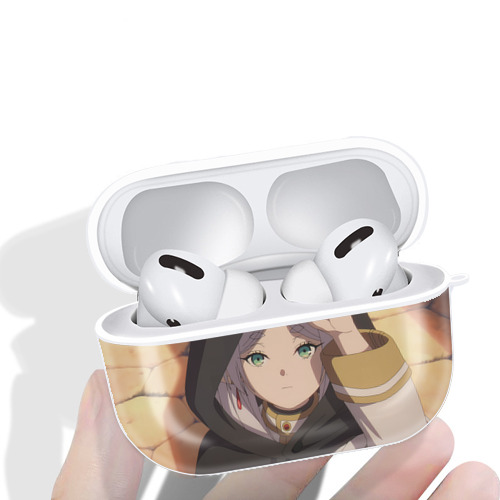 葬送のフリーレン Frieren 【AirPods Pro用】ハードシェル保護ケース 耐衝撃・防指紋・カラビナ付き商品仕様