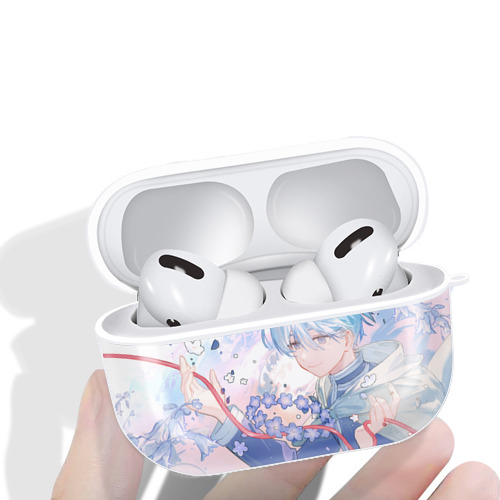 葬送のフリーレン Frieren 【AirPods Pro用】ハードシェル保護ケース 耐衝撃・防指紋・カラビナ付き商品仕様