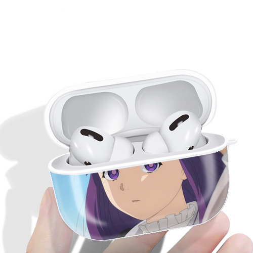 葬送のフリーレン Frieren 【AirPods Pro用】ハードシェル保護ケース 耐衝撃・防指紋・カラビナ付き商品仕様