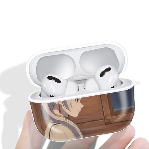 葬送のフリーレン Frieren 【AirPods Pro用】ハードシェル保護ケース 耐衝撃・防指紋・カラビナ付き商品仕様