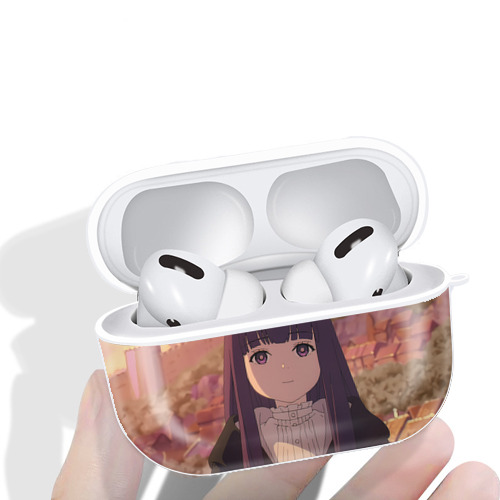葬送のフリーレン Frieren 【AirPods Pro用】ハードシェル保護ケース 耐衝撃・防指紋・カラビナ付き商品仕様