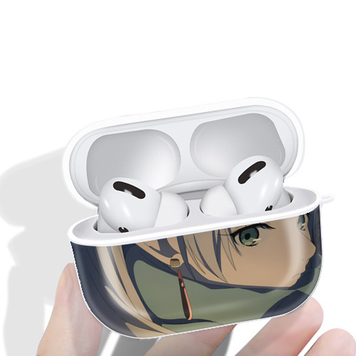 葬送のフリーレン Frieren 【AirPods Pro用】ハードシェル保護ケース 耐衝撃・防指紋・カラビナ付き商品仕様