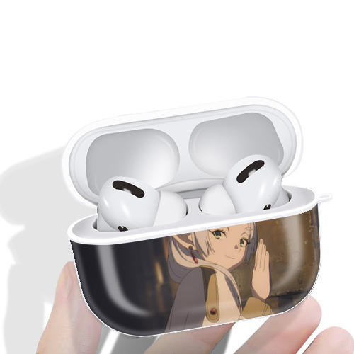 葬送のフリーレン Frieren 【AirPods Pro用】ハードシェル保護ケース 耐衝撃・防指紋・カラビナ付き商品仕様