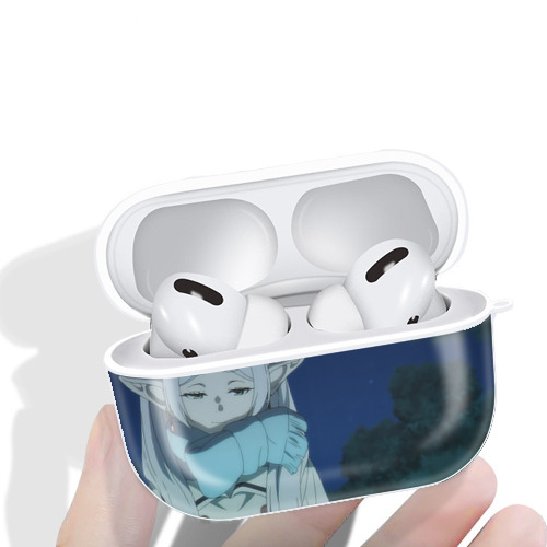 葬送のフリーレン Frieren 【AirPods Pro用】ハードシェル保護ケース 耐衝撃・防指紋・カラビナ付き商品仕様