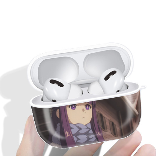 葬送のフリーレン Frieren 【AirPods Pro用】ハードシェル保護ケース 耐衝撃・防指紋・カラビナ付き商品仕様