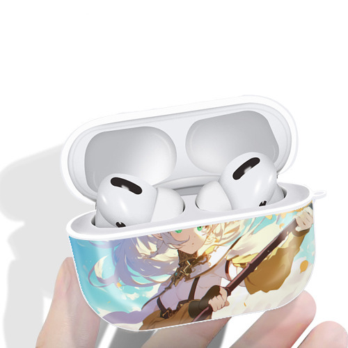 葬送のフリーレン Frieren 【AirPods Pro用】ハードシェル保護ケース 耐衝撃・防指紋・カラビナ付き商品仕様