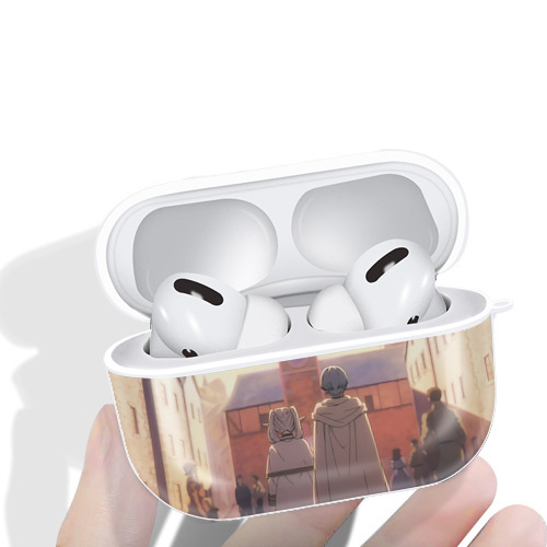 葬送のフリーレン Frieren 【AirPods Pro用】ハードシェル保護ケース 耐衝撃・防指紋・カラビナ付き商品仕様