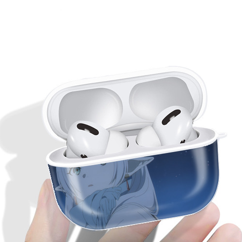 葬送のフリーレン Frieren 【AirPods Pro用】ハードシェル保護ケース 耐衝撃・防指紋・カラビナ付き商品仕様