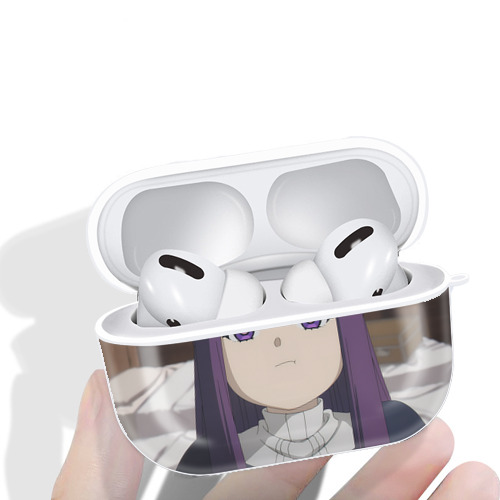 葬送のフリーレン Frieren 【AirPods Pro用】ハードシェル保護ケース 耐衝撃・防指紋・カラビナ付き商品仕様