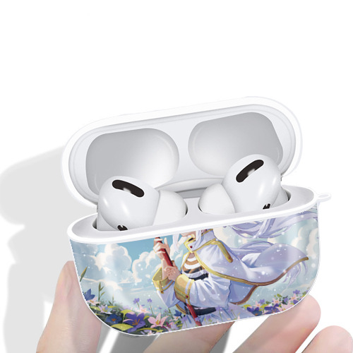 葬送のフリーレン Frieren 【AirPods Pro用】ハードシェル保護ケース 耐衝撃・防指紋・カラビナ付き商品仕様