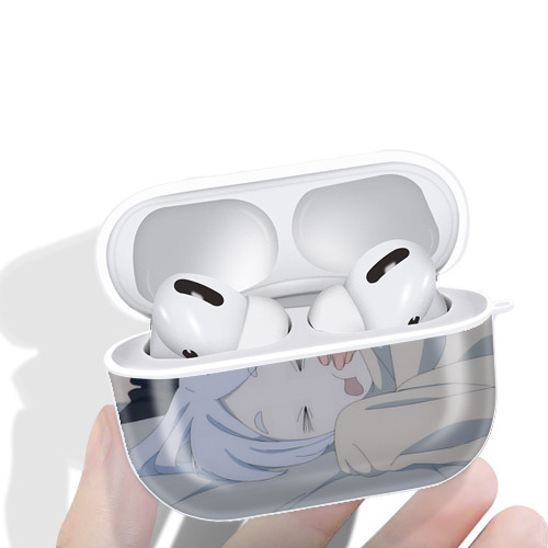 葬送のフリーレン Frieren 【AirPods Pro用】ハードシェル保護ケース 耐衝撃・防指紋・カラビナ付き商品仕様