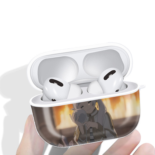 葬送のフリーレン Frieren 【AirPods Pro用】ハードシェル保護ケース 耐衝撃・防指紋・カラビナ付き商品仕様