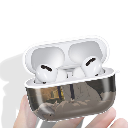 葬送のフリーレン Frieren 【AirPods Pro用】ハードシェル保護ケース 耐衝撃・防指紋・カラビナ付き商品仕様