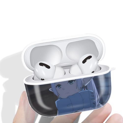 葬送のフリーレン Frieren 【AirPods Pro用】ハードシェル保護ケース 耐衝撃・防指紋・カラビナ付き商品仕様