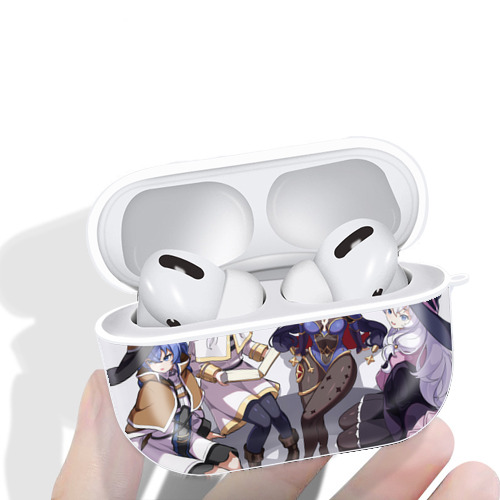 葬送のフリーレン Frieren 【AirPods Pro用】ハードシェル保護ケース 耐衝撃・防指紋・カラビナ付き商品仕様