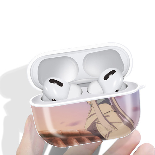 葬送のフリーレン Frieren 【AirPods Pro用】ハードシェル保護ケース 耐衝撃・防指紋・カラビナ付き商品仕様