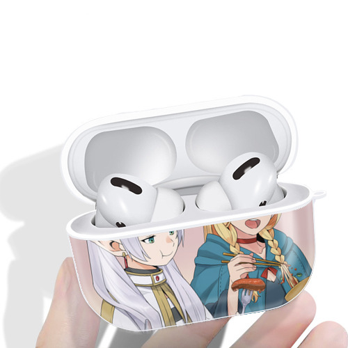 葬送のフリーレン Frieren 【AirPods Pro用】ハードシェル保護ケース 耐衝撃・防指紋・カラビナ付き商品仕様