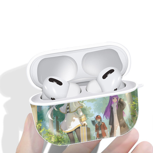 葬送のフリーレン Frieren 【AirPods Pro用】ハードシェル保護ケース 耐衝撃・防指紋・カラビナ付き商品仕様