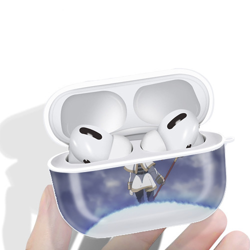 葬送のフリーレン Frieren 【AirPods Pro用】ハードシェル保護ケース 耐衝撃・防指紋・カラビナ付き商品仕様