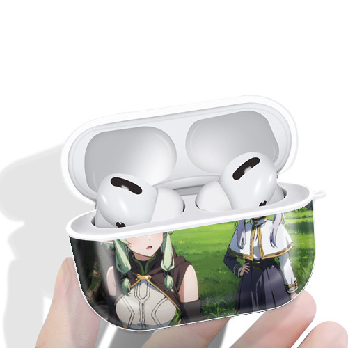 葬送のフリーレン Frieren 【AirPods Pro用】ハードシェル保護ケース 耐衝撃・防指紋・カラビナ付き商品仕様