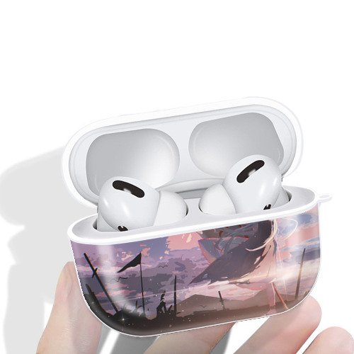 葬送のフリーレン Frieren 【AirPods Pro用】ハードシェル保護ケース 耐衝撃・防指紋・カラビナ付き商品仕様