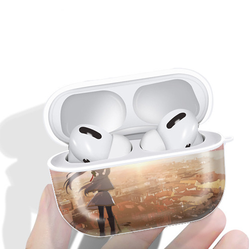 葬送のフリーレン Frieren 【AirPods Pro用】ハードシェル保護ケース 耐衝撃・防指紋・カラビナ付き商品仕様