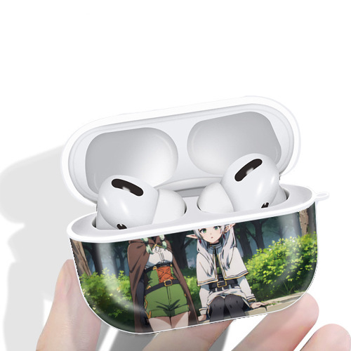葬送のフリーレン Frieren 【AirPods Pro用】ハードシェル保護ケース 耐衝撃・防指紋・カラビナ付き商品仕様