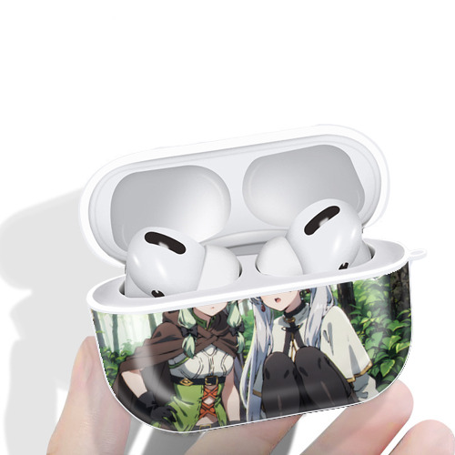 葬送のフリーレン Frieren 【AirPods Pro用】ハードシェル保護ケース 耐衝撃・防指紋・カラビナ付き商品仕様