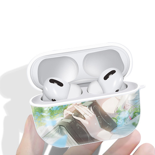 葬送のフリーレン Frieren 【AirPods Pro用】ハードシェル保護ケース 耐衝撃・防指紋・カラビナ付き商品仕様