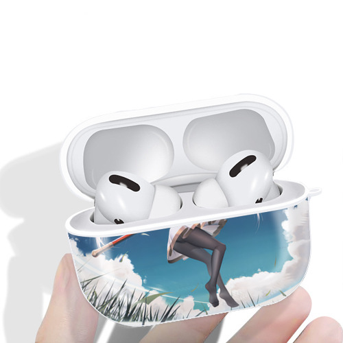 葬送のフリーレン Frieren 【AirPods Pro用】ハードシェル保護ケース 耐衝撃・防指紋・カラビナ付き商品仕様