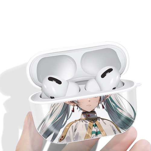 葬送のフリーレン Frieren 【AirPods Pro用】ハードシェル保護ケース 耐衝撃・防指紋・カラビナ付き商品仕様