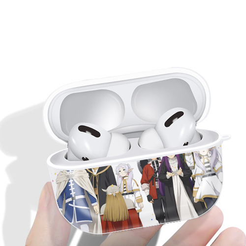 葬送のフリーレン Frieren 【AirPods Pro用】ハードシェル保護ケース 耐衝撃・防指紋・カラビナ付き商品仕様