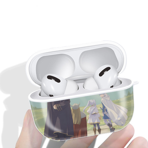 葬送のフリーレン Frieren 【AirPods Pro用】ハードシェル保護ケース 耐衝撃・防指紋・カラビナ付き商品仕様