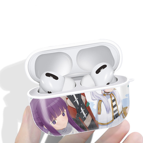 葬送のフリーレン Frieren 【AirPods Pro用】ハードシェル保護ケース 耐衝撃・防指紋・カラビナ付き商品仕様