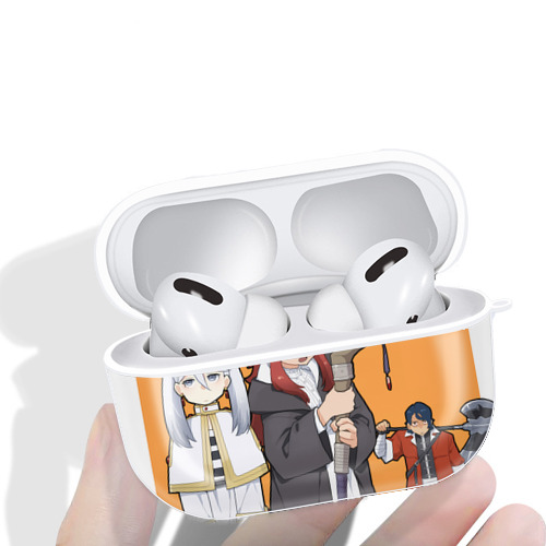 葬送のフリーレン Frieren 【AirPods Pro用】ハードシェル保護ケース 耐衝撃・防指紋・カラビナ付き商品仕様