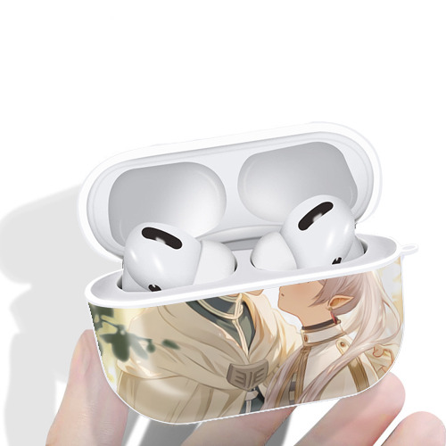 葬送のフリーレン Frieren 【AirPods Pro用】ハードシェル保護ケース 耐衝撃・防指紋・カラビナ付き商品仕様