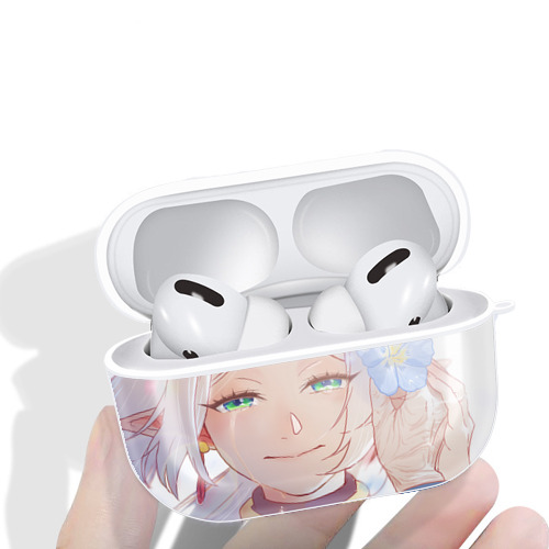 葬送のフリーレン Frieren 【AirPods Pro用】ハードシェル保護ケース 耐衝撃・防指紋・カラビナ付き商品仕様