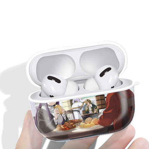 葬送のフリーレン Frieren 【AirPods Pro用】ハードシェル保護ケース 耐衝撃・防指紋・カラビナ付き商品仕様