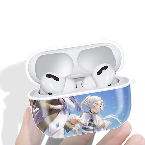 葬送のフリーレン Frieren 【AirPods Pro用】ハードシェル保護ケース 耐衝撃・防指紋・カラビナ付き商品仕様