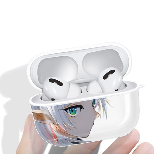 葬送のフリーレン Frieren 【AirPods Pro用】ハードシェル保護ケース 耐衝撃・防指紋・カラビナ付き商品仕様