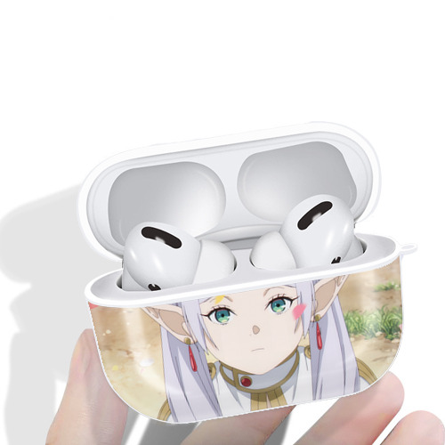 葬送のフリーレン Frieren 【AirPods Pro用】ハードシェル保護ケース 耐衝撃・防指紋・カラビナ付き商品仕様