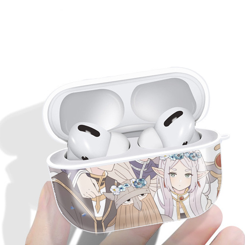 葬送のフリーレン Frieren 【AirPods Pro用】ハードシェル保護ケース 耐衝撃・防指紋・カラビナ付き商品仕様