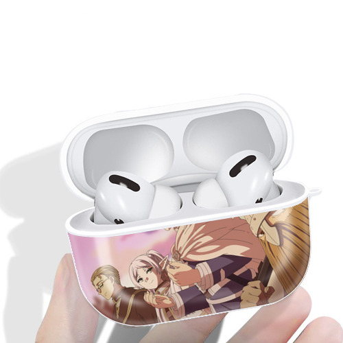 葬送のフリーレン Frieren 【AirPods Pro用】ハードシェル保護ケース 耐衝撃・防指紋・カラビナ付き商品仕様