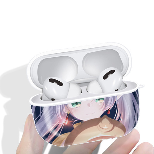 葬送のフリーレン Frieren 【AirPods Pro用】ハードシェル保護ケース 耐衝撃・防指紋・カラビナ付き商品仕様