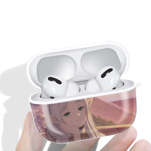 葬送のフリーレン Frieren 【AirPods Pro用】ハードシェル保護ケース 耐衝撃・防指紋・カラビナ付き商品仕様