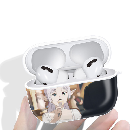 葬送のフリーレン Frieren 【AirPods Pro用】ハードシェル保護ケース 耐衝撃・防指紋・カラビナ付き商品仕様