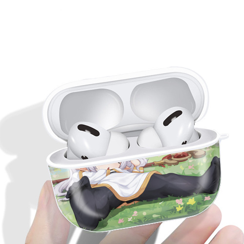 葬送のフリーレン Frieren 【AirPods Pro用】ハードシェル保護ケース 耐衝撃・防指紋・カラビナ付き商品仕様