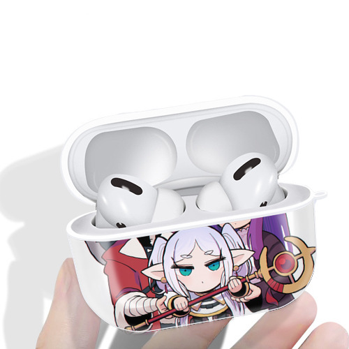 葬送のフリーレン Frieren 【AirPods Pro用】ハードシェル保護ケース 耐衝撃・防指紋・カラビナ付き商品仕様