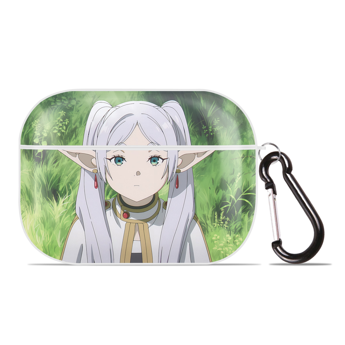 （画像用） 葬送のフリーレン Frieren 【AirPods Pro用】ハードシェル保護ケース 耐衝撃・防指紋・カラビナ付き商品仕様